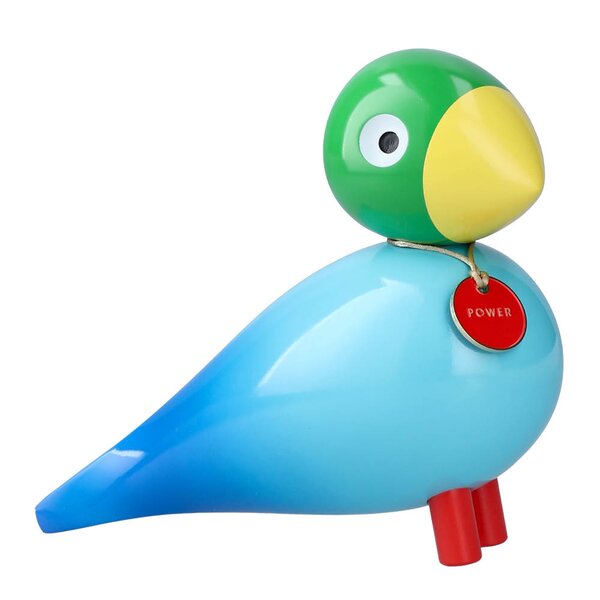 Kay Bojesen - Sangfulg Story Bird Power 15,5 cm blå