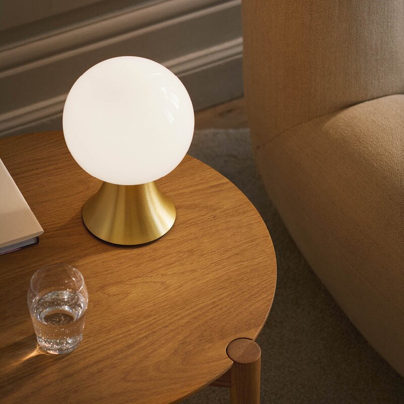 Holmegaard Noor LED-lampe 23 cm messing