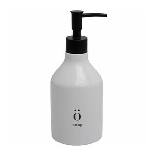 Sögne Home Såpedispenser hvit og svart