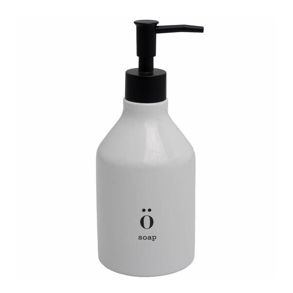 Sögne Home Såpedispenser hvit og svart