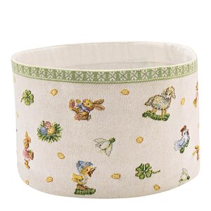 Villeroy & Boch Easter Delight brødkurv 24 cm hvit/grønn