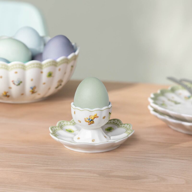 Villeroy & Boch Easter Delight skål til eggeglass 9,9 cm hvit