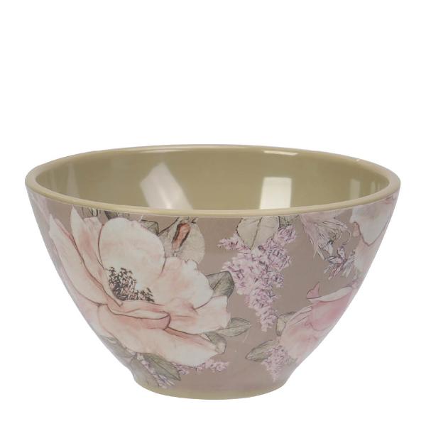 Modern House Wildrose skål 0,5 L beige/multi