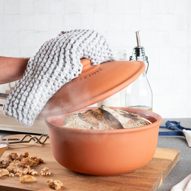 Römertopf Terrakottagryte til brødbaking 2L