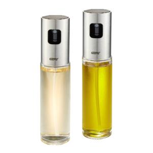 Gefu Neva olje- & eddikspray sett 2 deler svart/stål