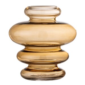 Bloomingville Kayn vase 19,5 cm gul