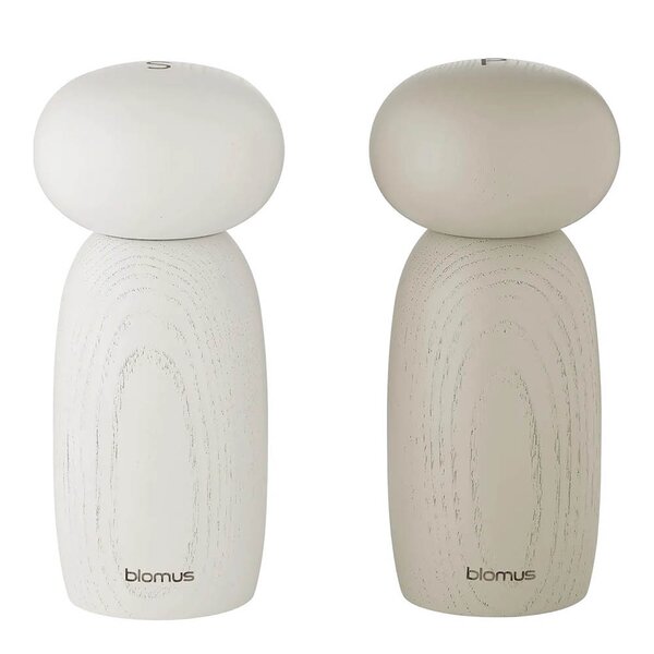 Blomus Moli salt- og pepperkvern 13 cm beige/brun