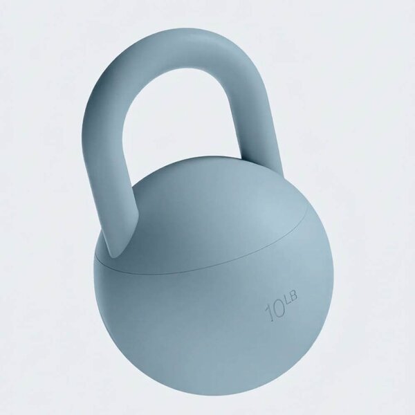 Bala Kettlebell 4,54 kg lyseblå