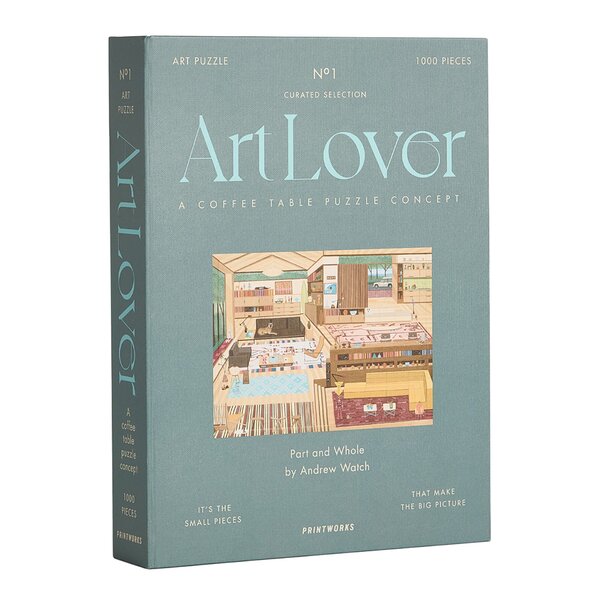 Printworks – Art Lover Book puslespill part and whole 1000