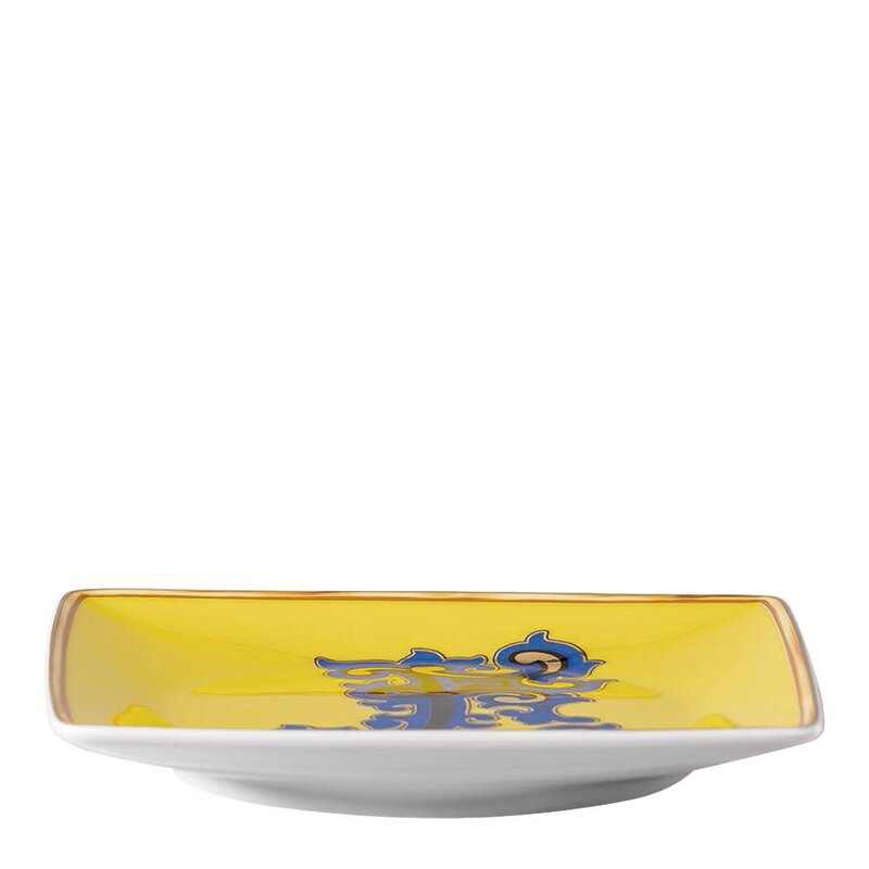 Versace Alphabet skål 12 cm kvadratisk E