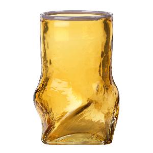 Broste Copenhagen Ellen vase 22 cm harvest gold/light purple