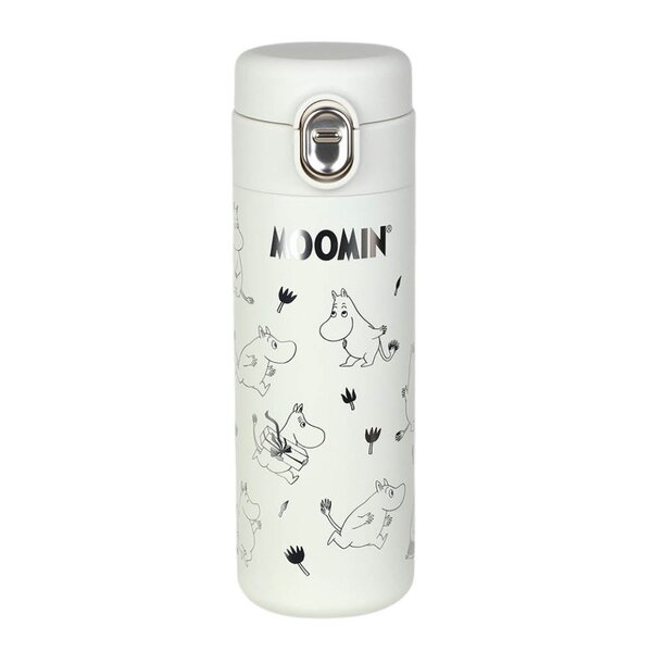 Anglo - Mummi termokopp 42 cl mummitrollet hvit