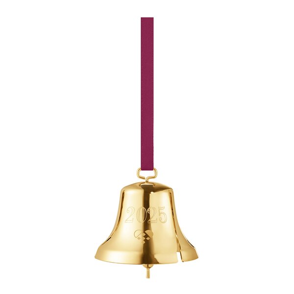 Georg Jensen Jul 2025 juleklokke messing
