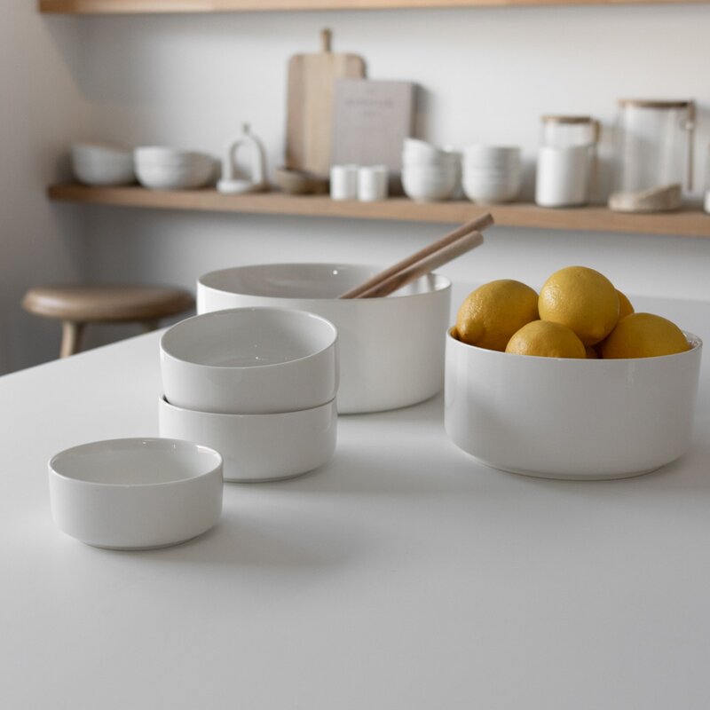 Sögne Home Bolle medium 10x20 cm hvit