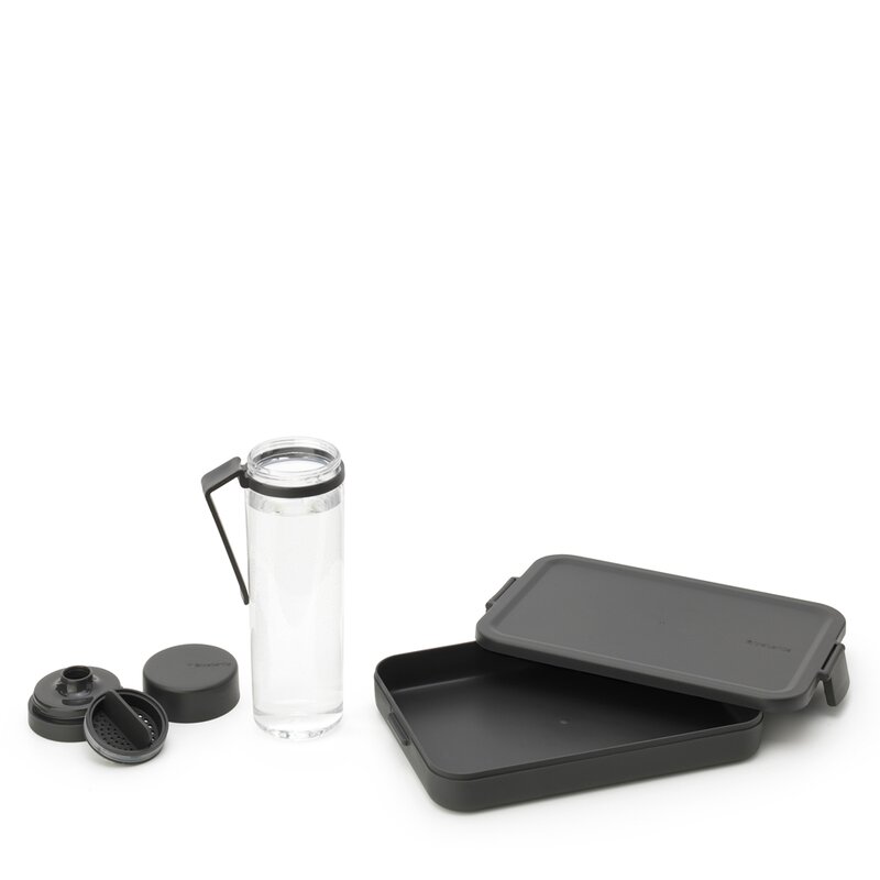 Brabantia Make & Take pausesett 2 deler mørk grå