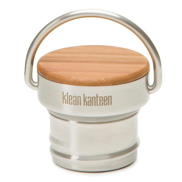 Klean Kanteen Bambuslokk for Classic børstet stål