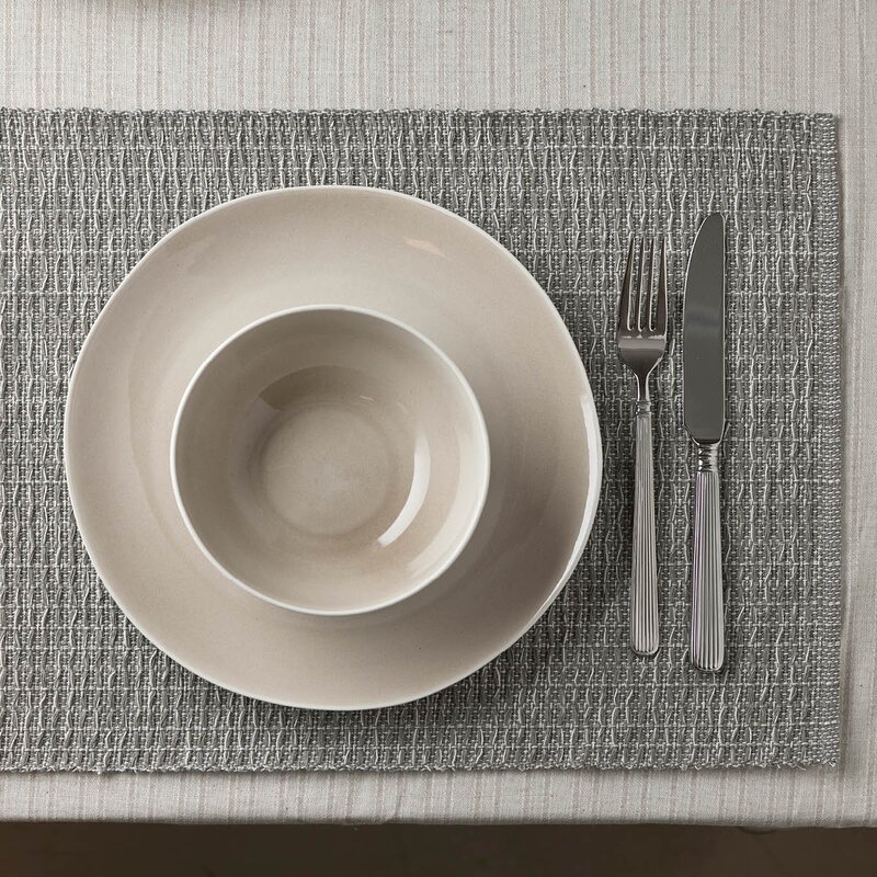 Holmen Sara dekkebrikke 33x48 cm lys grå