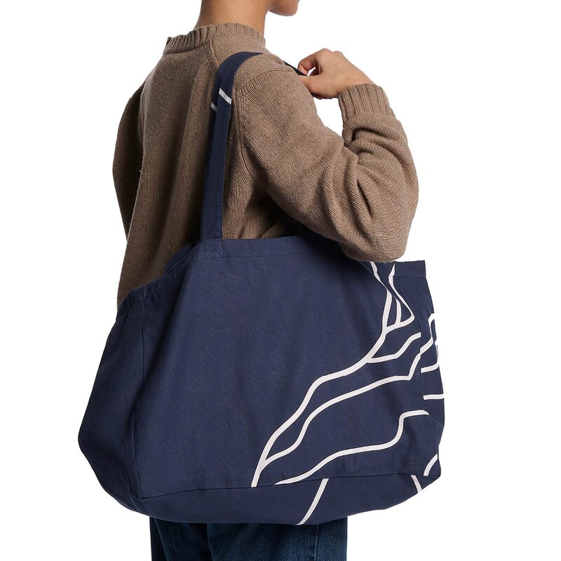 The Organic Company Reconnect handlenett mørkeblå