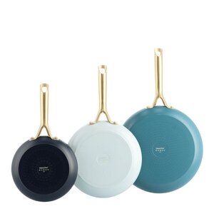 GreenPan Shades keramisk stekepannesett 3 stk 20/24/28 cm Coastal
