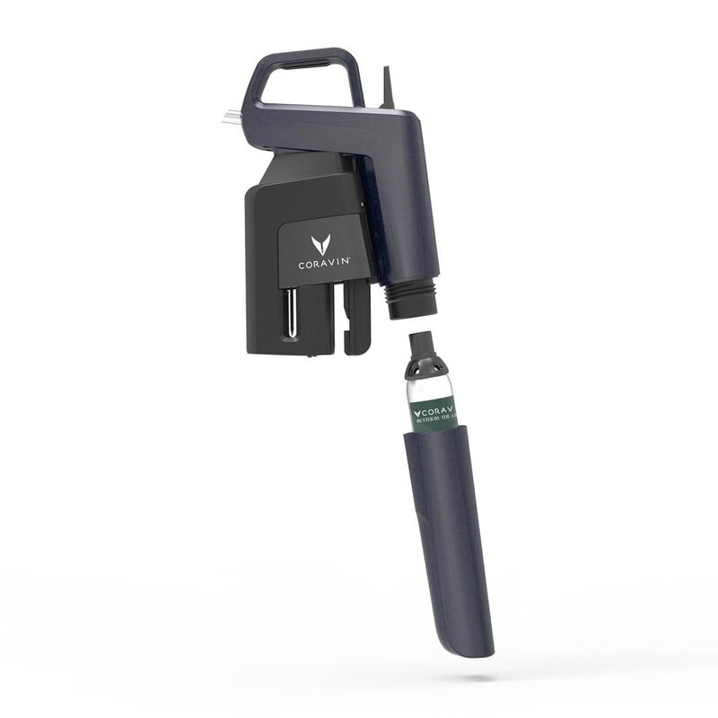 Coravin Timeless Six+ vinkonserveringssystem 12 deler Ocean Blue