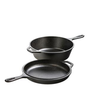 Lodge Cast Iron Classic collection 2-i-1 støpejernsgryte 3L