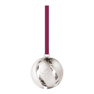 Georg Jensen Jul 2025 julekule sølv