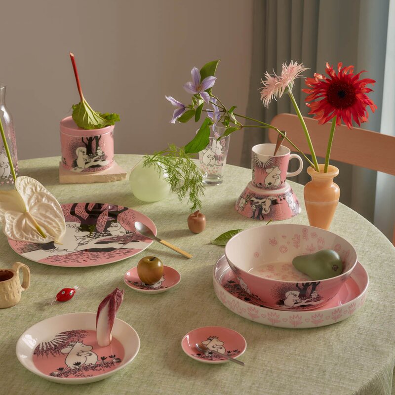 MoominArabia Mummikopp 30 cl Kjærlighet rosa 30 år