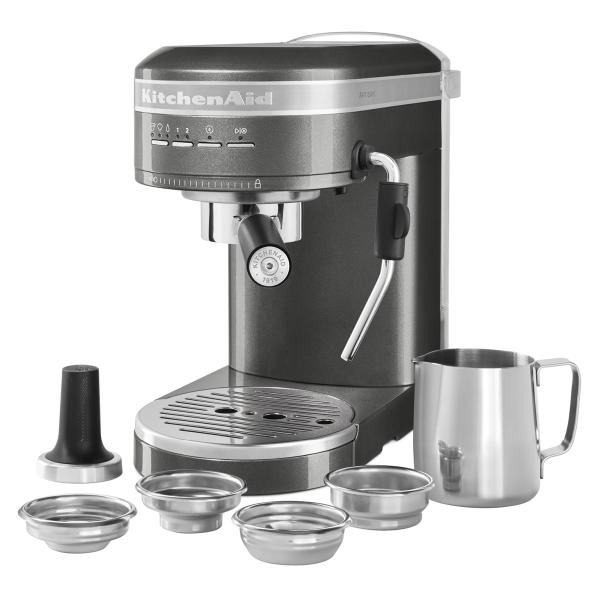 KitchenAid Artisan espressomaskin 5KES6503EMS 1,4L medallion silver