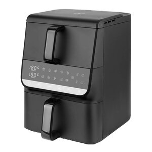 EMERIO Dobbel airfryer AF-133542 3,5+6,5L svart