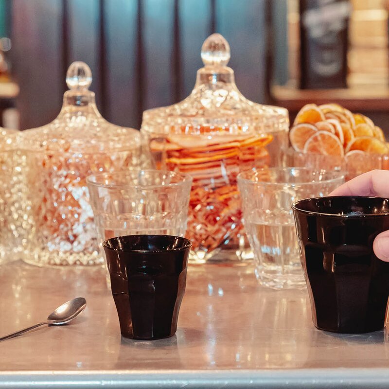 Duralex Picardie glass 9 cl 6 stk svart