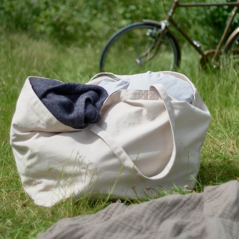 The Organic Company Big Long Bag veske 35x45x90 cm stone