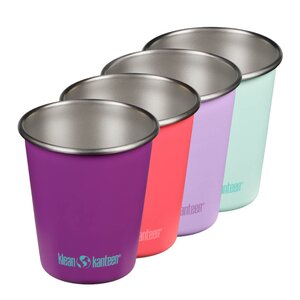 Klean Kanteen Steel Cup kopp 30 cl 4 stk Butterflies