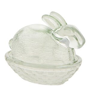 Lene Bjerre Bunnia bonbonniere kanin 9,8 cm lysegrønn