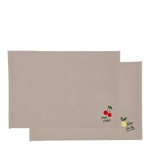 Södahl Bistro spisebrikke 33x48 cm 2 stk green