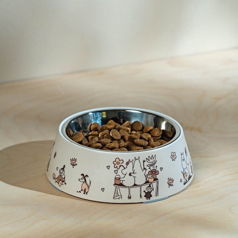 Muurla Mummi Pets matskål 32,5 cl beige