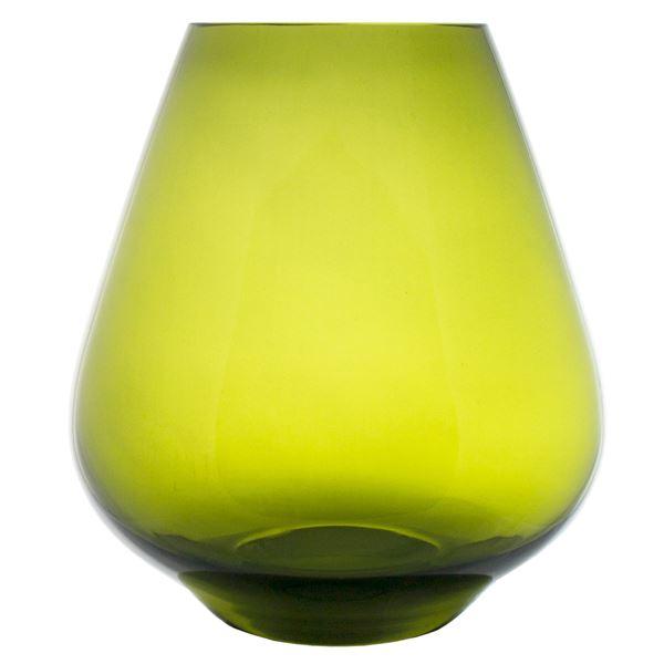 Magnor, rocks stormlykt/vase 22cm grønn