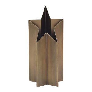Markslöjd Asteri bordstjerne 27 cm antikk messing