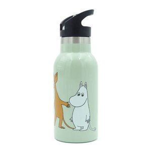 Moomin Mummi drikkeflaske 0,35L Familien grønn