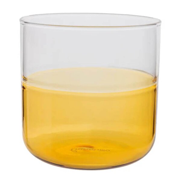 Tranquillo Rainbow glass 41 cl gul