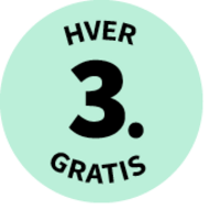 Merkelapp med teksten Prøv hjemme i 100 dager