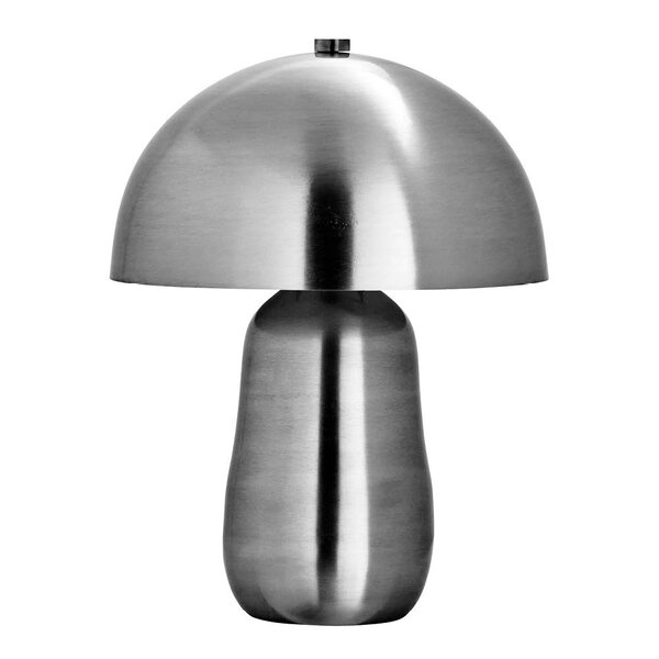House Doctor Bordlampe Roomie 33x25 cm børstet sølvfinish