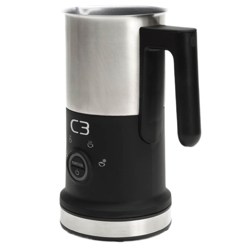 C3 Design melkeskummer MF700 240/115 ml børstet stål
