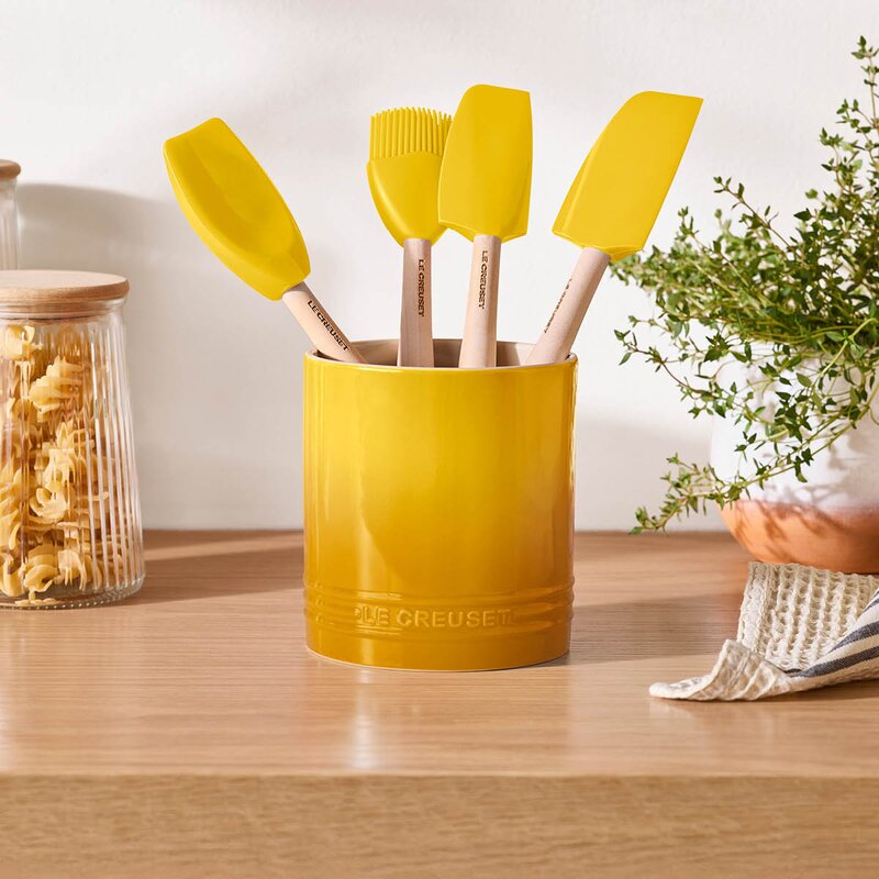 Le Creuset Signature bestikk- og redskapskrukke 1,1L nectar