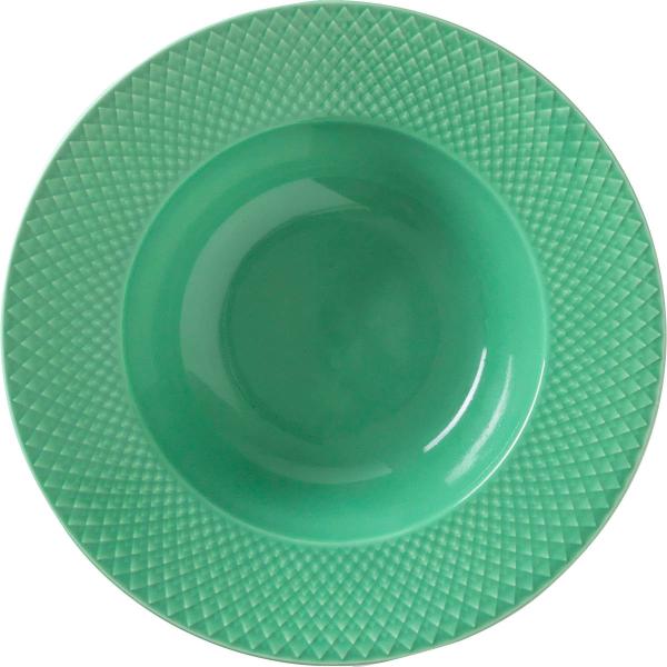Lyngby Porcelæn – Rhombe Color dyp tallerken 24 cm