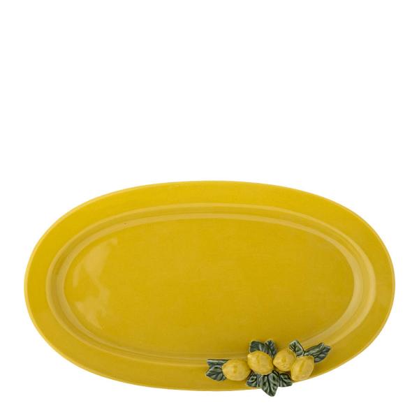 Bloomingville – Limone serveringsfat 36x21x5 cm gul