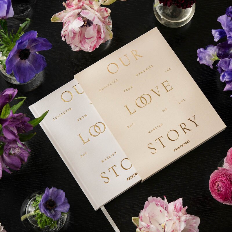 Printworks Our Love Story bryllupsjournal