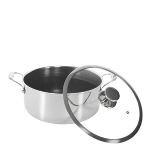 Gladkokken Hybrid kasserolle med lokk 2,9L 20 cm