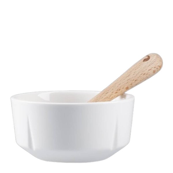 Rosendahl - Grand Cru snacksskål med skje 9 cm hvit
