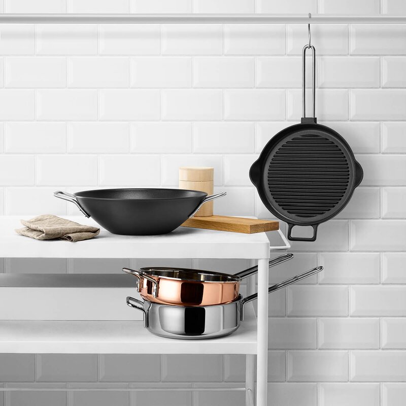 Eva Trio Multi traktørpanne 24 cm stål