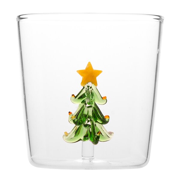 Stiernholm – Jul vannglass med figur 35 cl juletre